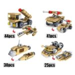 16 in 1 Mammoth Tank – 544 Pieces