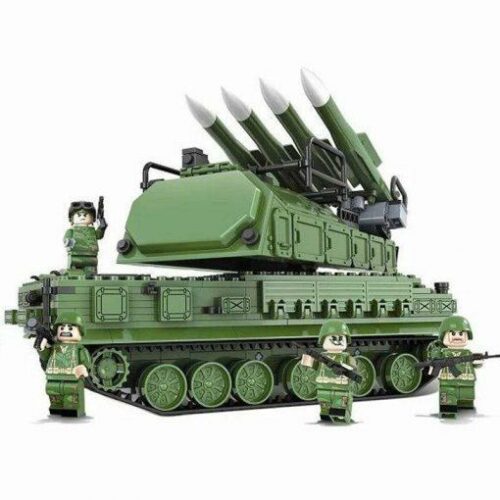 9K37 Buk Missile Tank – 823 Pieces