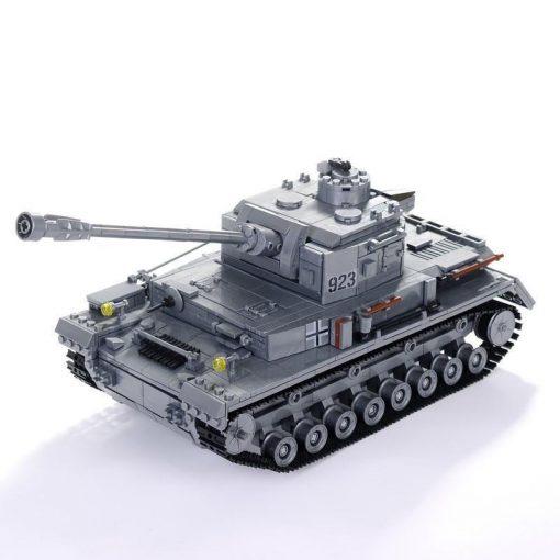 Pz.Kpfw. VI Tiger I German Tank - 995 Pieces - BrickArmyToys