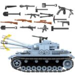 Panzerkampfwagen IV (PzKpfw IV) Tank – 716 Pieces + Weapons