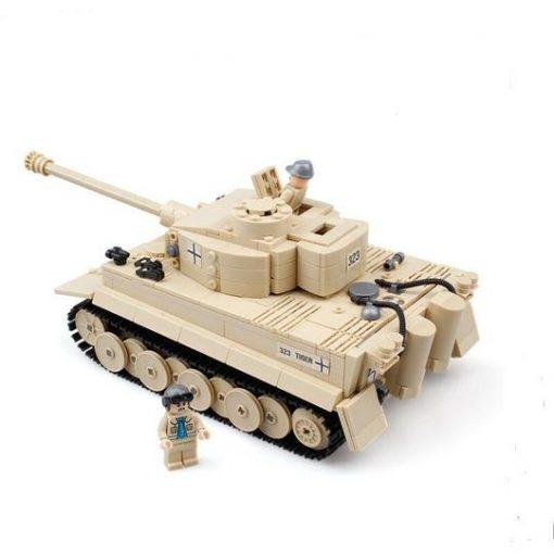 Tank allemand – Tiger I – 995 pièces – Monsieur Miniatures