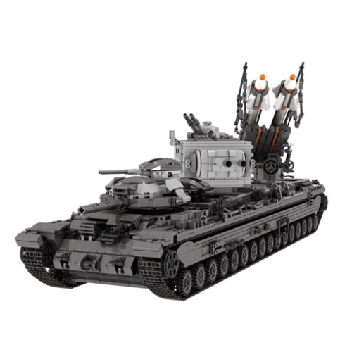 KV-VI Behemoth Russian Tank – 3663 Pieces