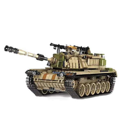PzKpfw III (Panzerkampfwagen III) Battle Tank – 711 Pieces + Weapons