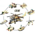 8in1 Fighter Helicopter – 679 Pieces