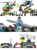 Army Base Playset – 1001 Pieces