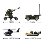 Army Playset 8 in 1 – 928 Pieces