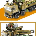 Army Truck Playset – 704 Pieces
