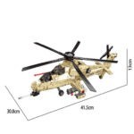 China CAIC WZ-10 Helicopter – 749 Pieces