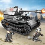 German Super Tank 4in1 – 957 Pieces