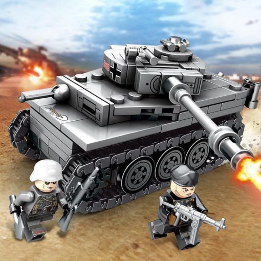 Kids Toy Lego 957pcs WW2 Germany Tank Army Toy Blocks Military Vehicles World 