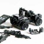 SWAT Soldiers 8 Minifigures Pack with Bike Quad & Weapons