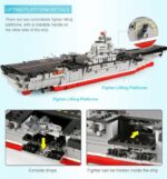 Type 001A (Shandong 17) Aircraft Carrier – 1355 Pieces