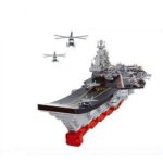 USA Gulf War Aircraft Carrier with Planes – 1059 Pieces