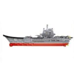 USA Gulf War Aircraft Carrier with Planes – 1059 Pieces