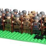 WW2 Soldiers 24 Minifigures Pack with Weapons – All Fighting Countries