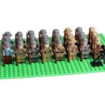 WW2 Soldiers 24 Minifigures Pack with Weapons – All Fighting Countries