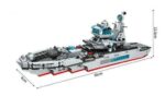 Warship Carrier 8in1 – 700 Pieces