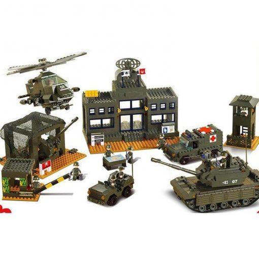 Army Base Playset – 1086 Pieces