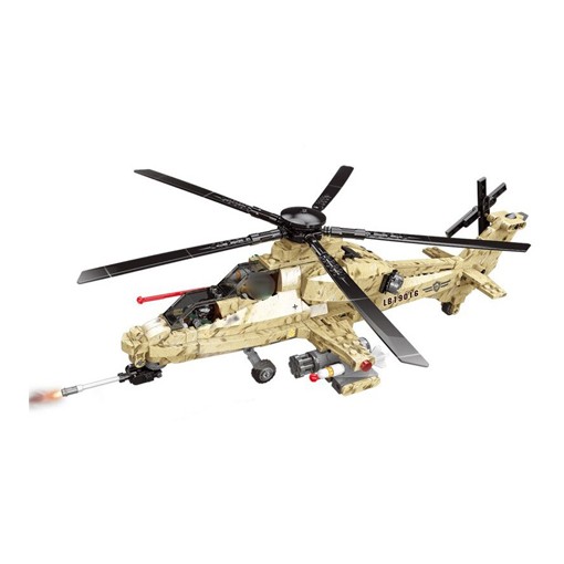 China CAIC WZ-10 Helicopter – 749 Pieces