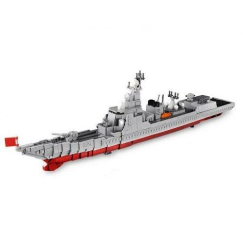 Battleship Navy Destroyer – 615 Pieces