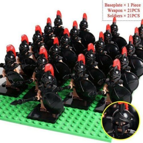 Royal Legion Spartan Soldiers 21 Minifigures Pack