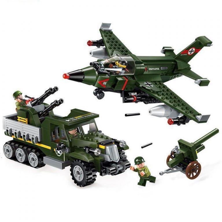 German Army Playset – Air Ground Battle – 223 Pieces