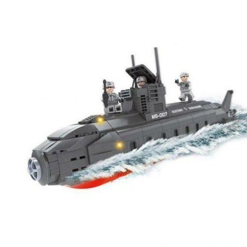World War 2 Mini Nuclear Submarine – 193 Pieces