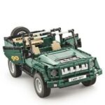 RC Military Austin Gipsy Jeep – 561 Pieces