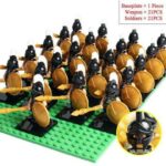 Royal Guards Spartan Warriors 21 Minifigures Pack