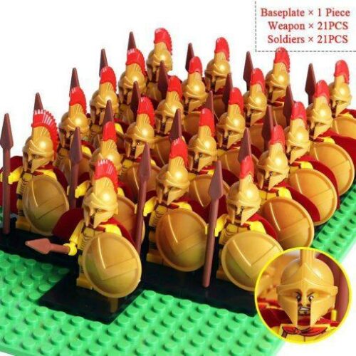 Royal Legion Spartan Soldiers 21 Minifigures Pack