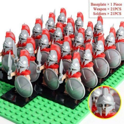 Elite Spartan Soldiers 21 Minifigures Pack