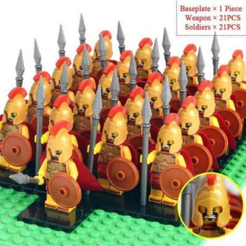 Spearmen Spartan 21 Minifigures Pack