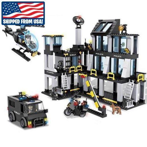 SWAT Base Station Playset – 743 Pieces