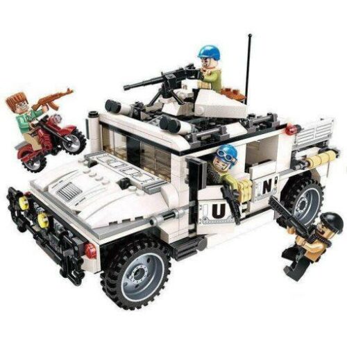 United Nations Peacekeeping Jeep – 128 Pieces