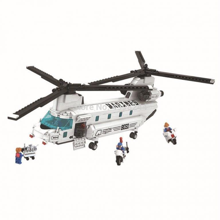 US Marines Boeing CH-47 Chinook Helicopter – 830 Pieces
