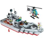 USS Military Destroyer Warship – 539 Pieces