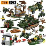 World War 2 Military Playset – 798 Pieces