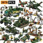 World War 2 Playset All Vehicles – 2078 Pieces