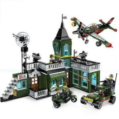 Army Base Playset – 1001 Pieces