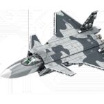 Chinese Chengdu J-20 Air Superiority Fighter – 775 Pieces