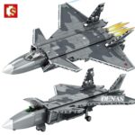 Chinese Chengdu J-20 Air Superiority Fighter – 775 Pieces