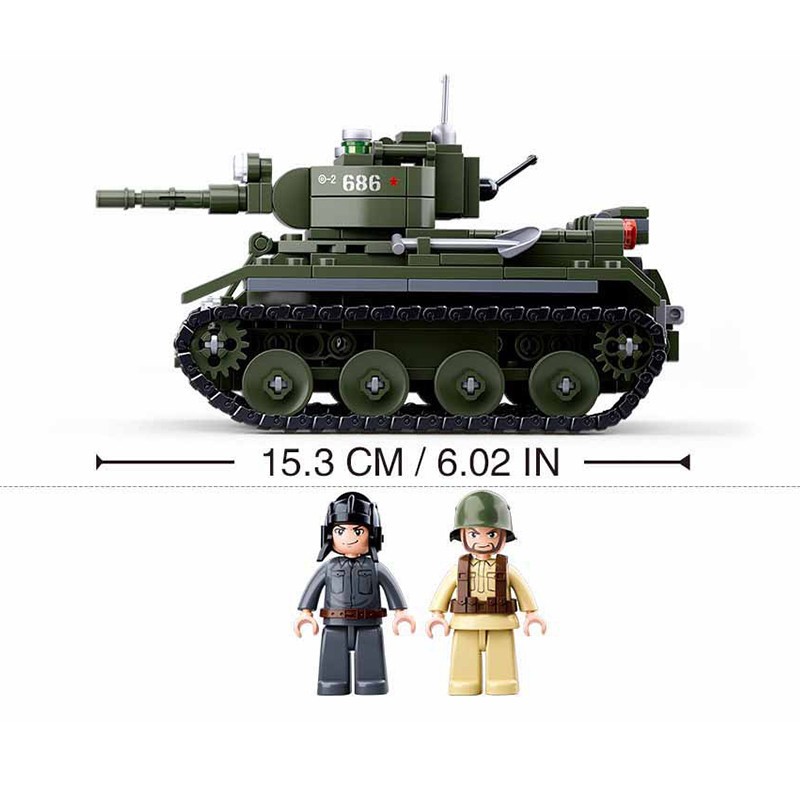 Soviet BT-7 Light Cavalry Tank - 347 Pieces