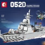Chinese Type 052D Destroyer – 2130 Pieces