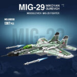 Mikoyan MiG-29 Fighter Aircraft – 1387 Pieces
