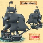 Pirates of the Caribbean Black Pearl Ship – 875 Pieces