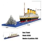 RMS Titanic Passenger Liner – 1860 Pieces