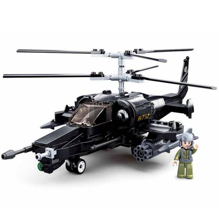 Russian Kamov Ka-50 Attack Helicopter – 330 Pieces