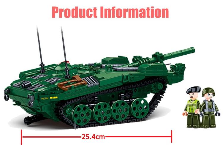 Swedish Stridsvagn 103 (Strv 103) Main Battle Tank - 692 Pieces