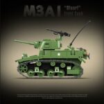 US M3 Stuart Light Tank – 601 Pieces
