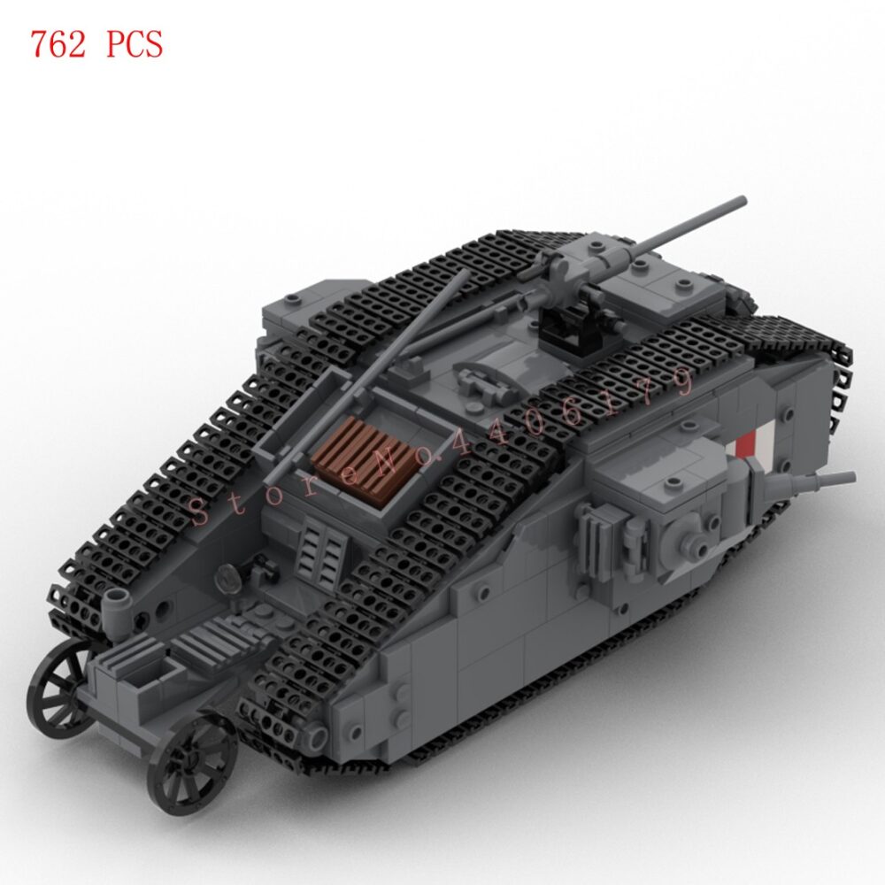 WW1 British Mark I Heavy Tank – 762 Pieces